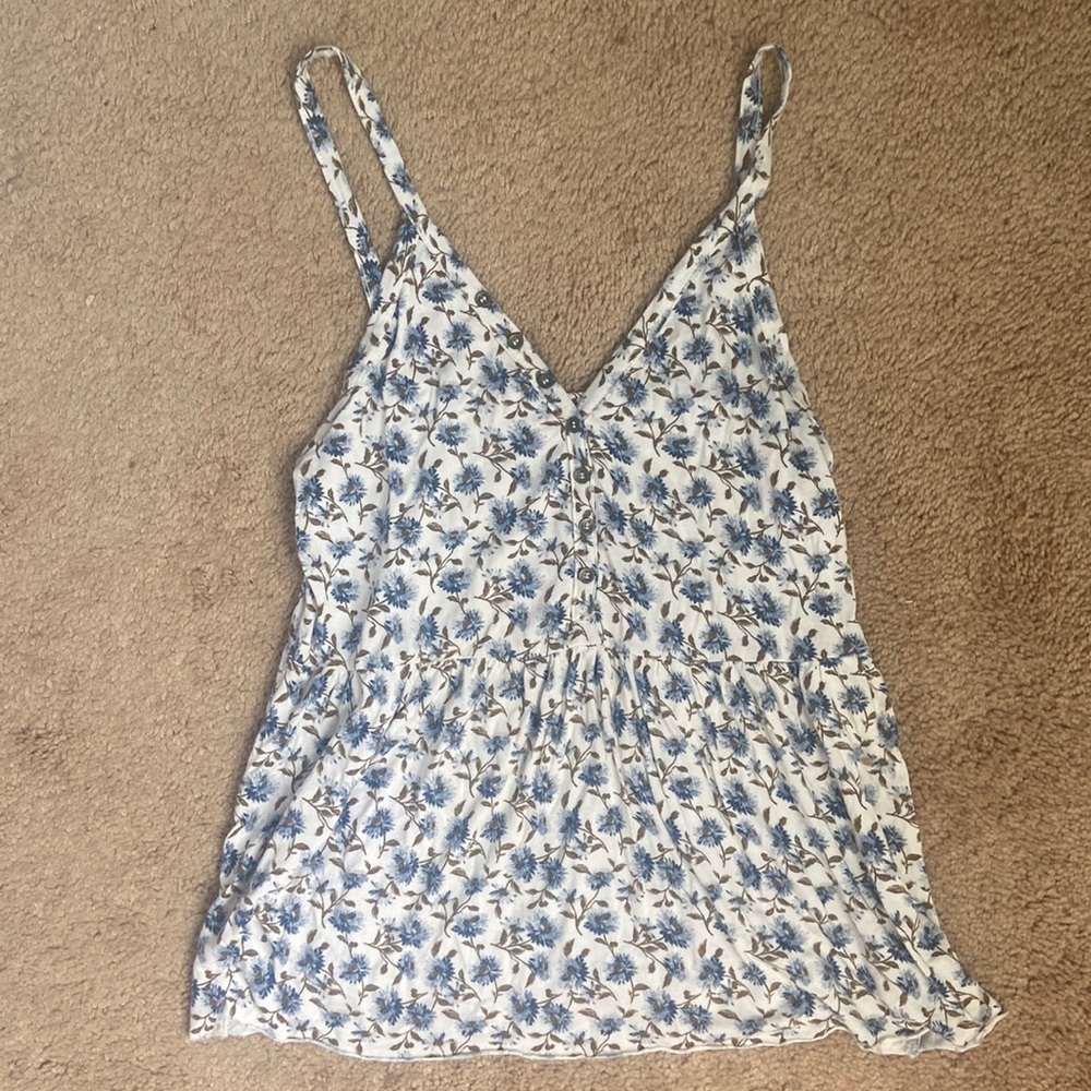 AE floral tank top